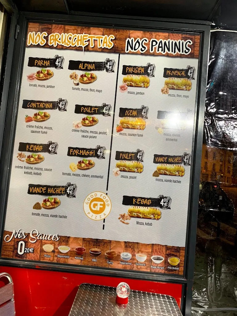 Menu_Good food. LE VERDUN_Romainville_image_3