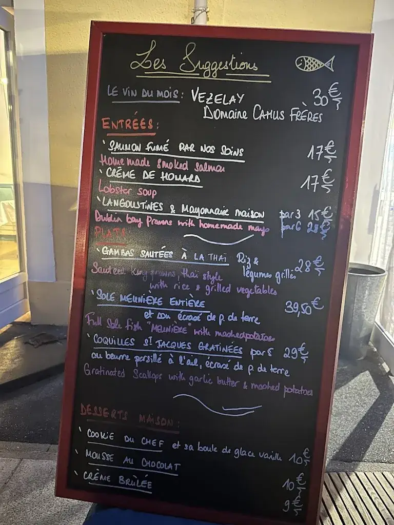 Menu_LE VIVIER DE LA MER_Roissy-en-France_image_4