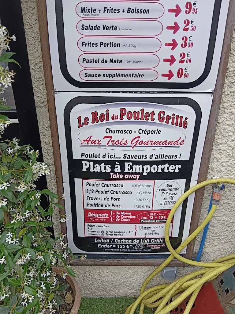 Menu_Aux Trois Gourmands_Roissy-en-France_image_1