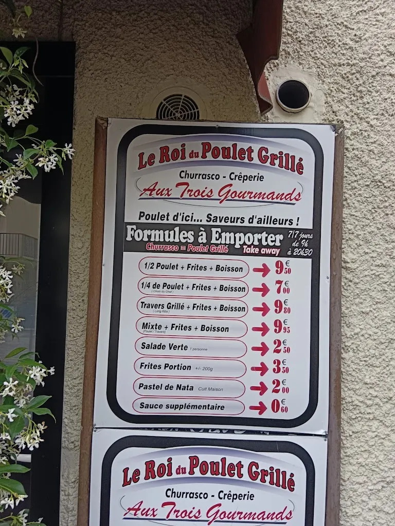 Menu_Aux Trois Gourmands_Roissy-en-France_image_2