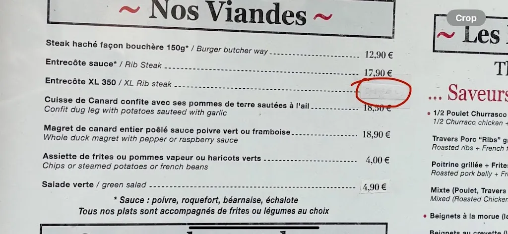 Menu_Aux Trois Gourmands_Roissy-en-France_image_3