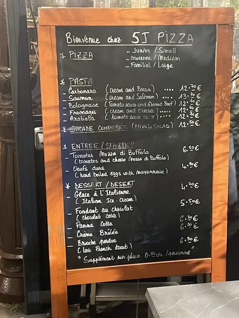 Menu_Pizzeria Felice_Roissy-en-France_image_3