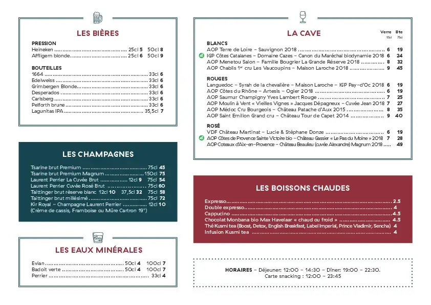 Menu_Before PARIS Brasserie Maison_Roissy-en-France_image_3