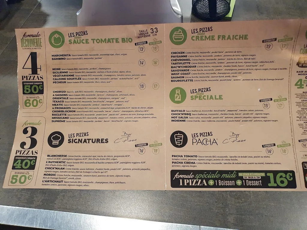 Menu_C KEBAB & H PIZZA Roissy_Roissy-en-France_immagine_1