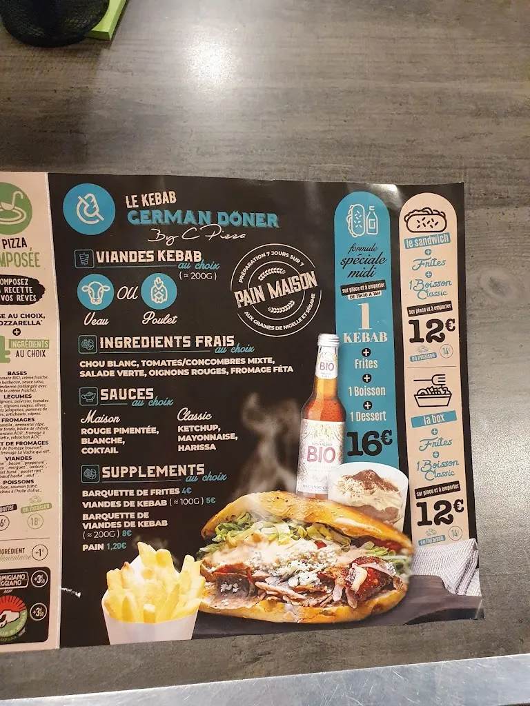 Menu_C KEBAB & H PIZZA Roissy_Roissy-en-France_immagine_2