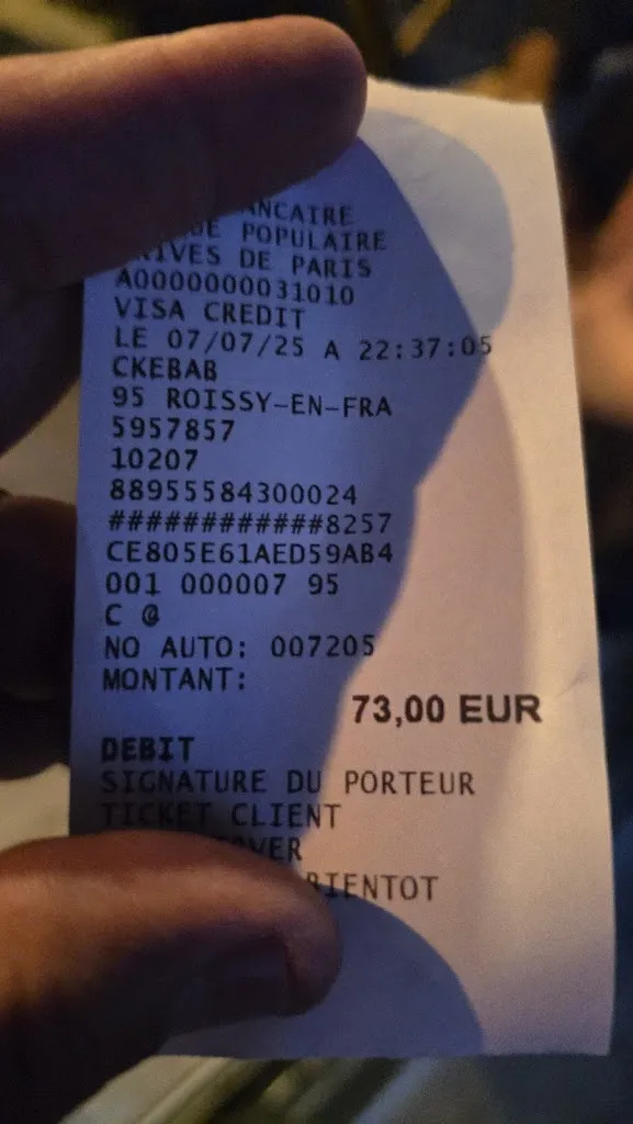 Enrique Velázquez_C KEBAB & H PIZZA Roissy_Roissy-en-France_recensione