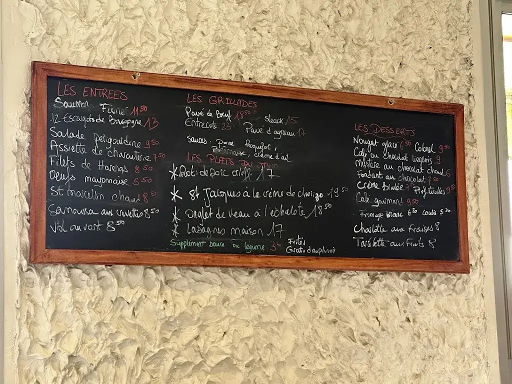 Menu_Bar Restaurant - Le Grill_Roissy-en-France_image_1