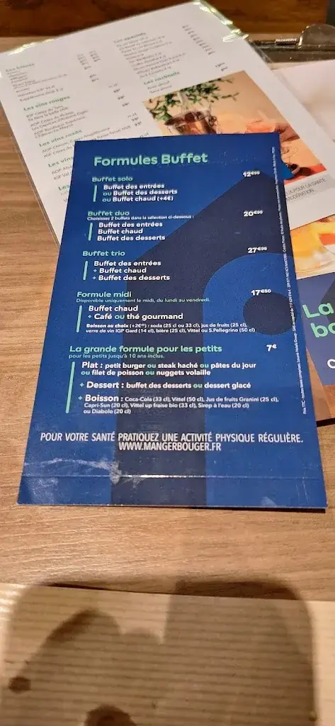 Menu_Restaurant Campanile Roissy en France_Roissy-en-France_image_2