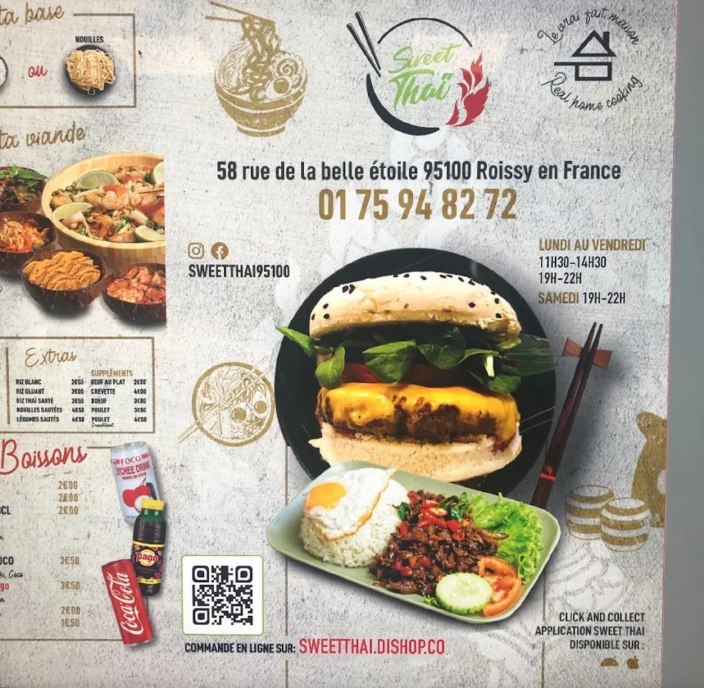 Menu_SWEET THAI_Roissy-en-France_image_1