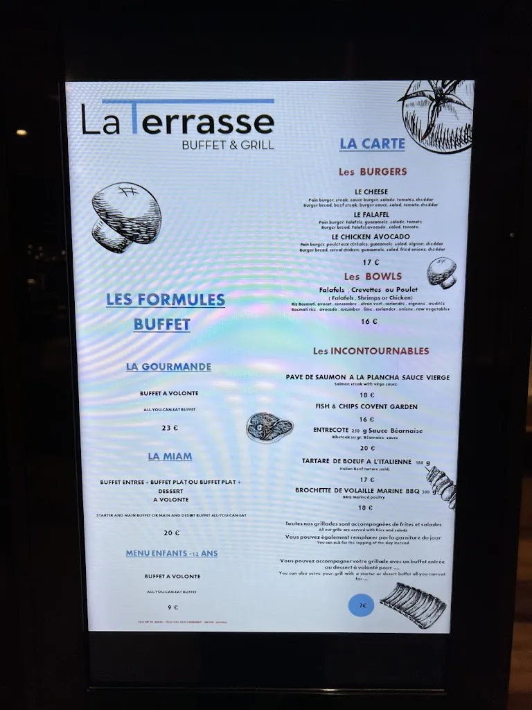 Menü_LA TERRASSE_Tremblay-en-France_Bild_3