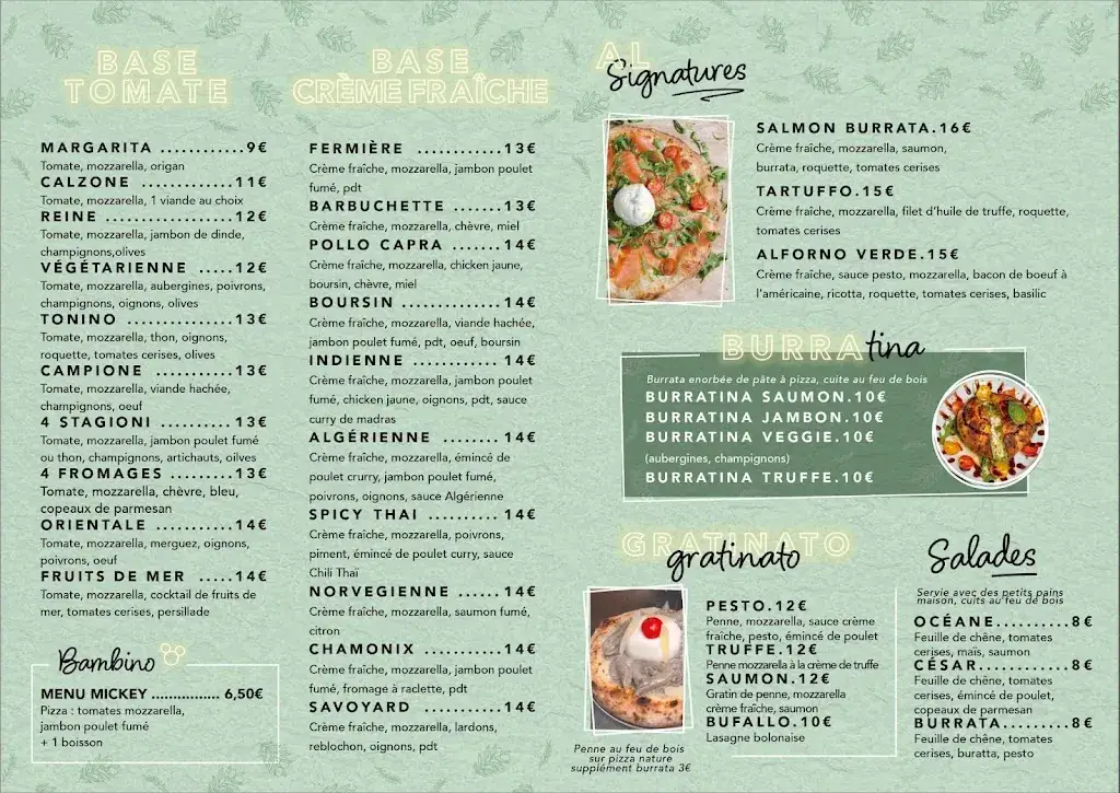 Menu_Al Forno_Saint-Denis_image_3