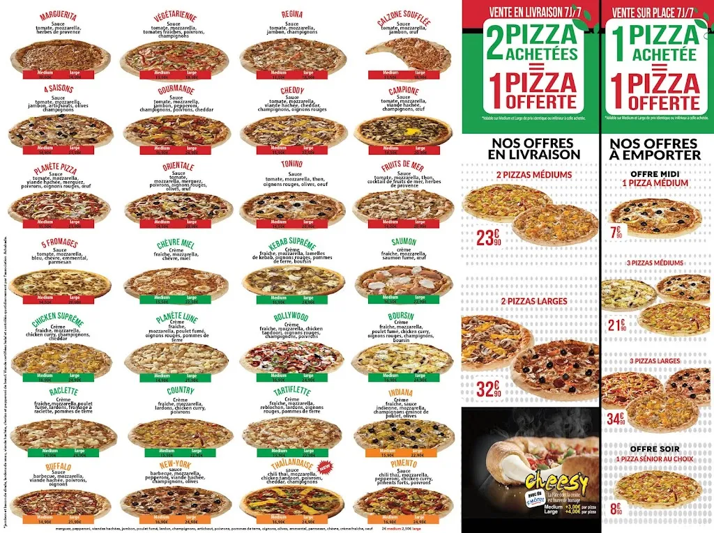 Menu_Planète Pizza_Saint-Denis_image_2