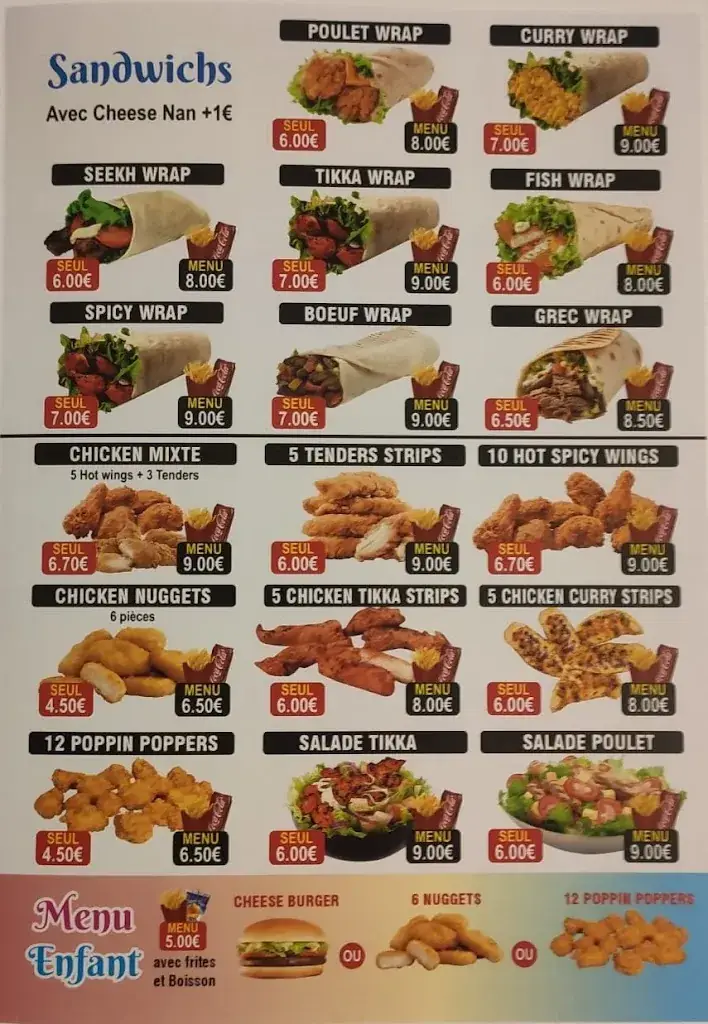 Menu_Afghan Darbar Restaurant_Saint-Denis_image_1