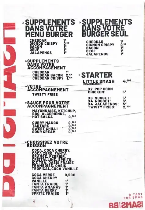 Menu_BB SMASH ( Échirolles )_Échirolles_image_4