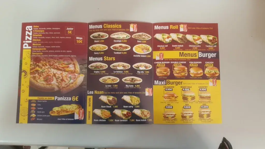 Menu_Diana food house_Saint-Denis_image_2