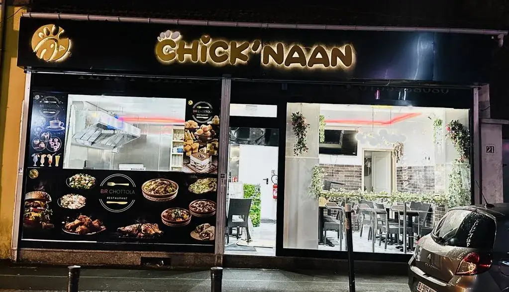 Chick Naan restaurant in Saint-Denis