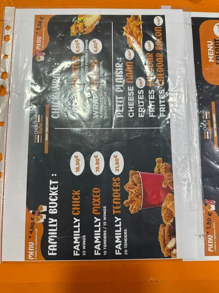 Menu_Chiki piki_Saint-Denis_image_4