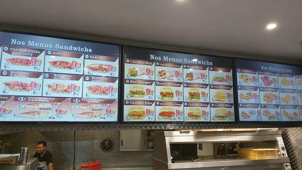 Menu_Occo Grill - Fast Food_Saint-Denis_image_1