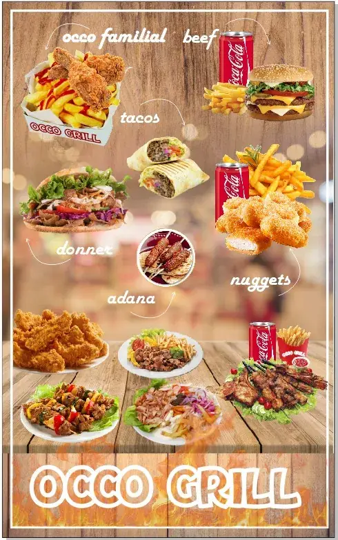 Menu_Occo Grill - Fast Food_Saint-Denis_image_2