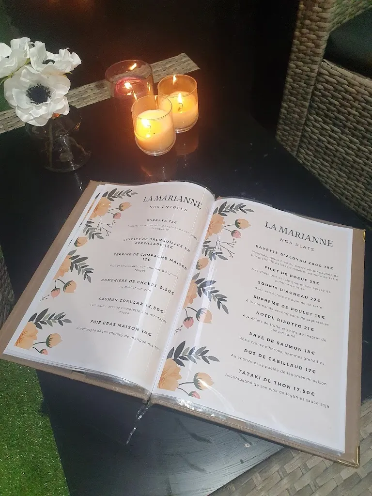 Menu_La Marianne_Saint-Gratien_image_4