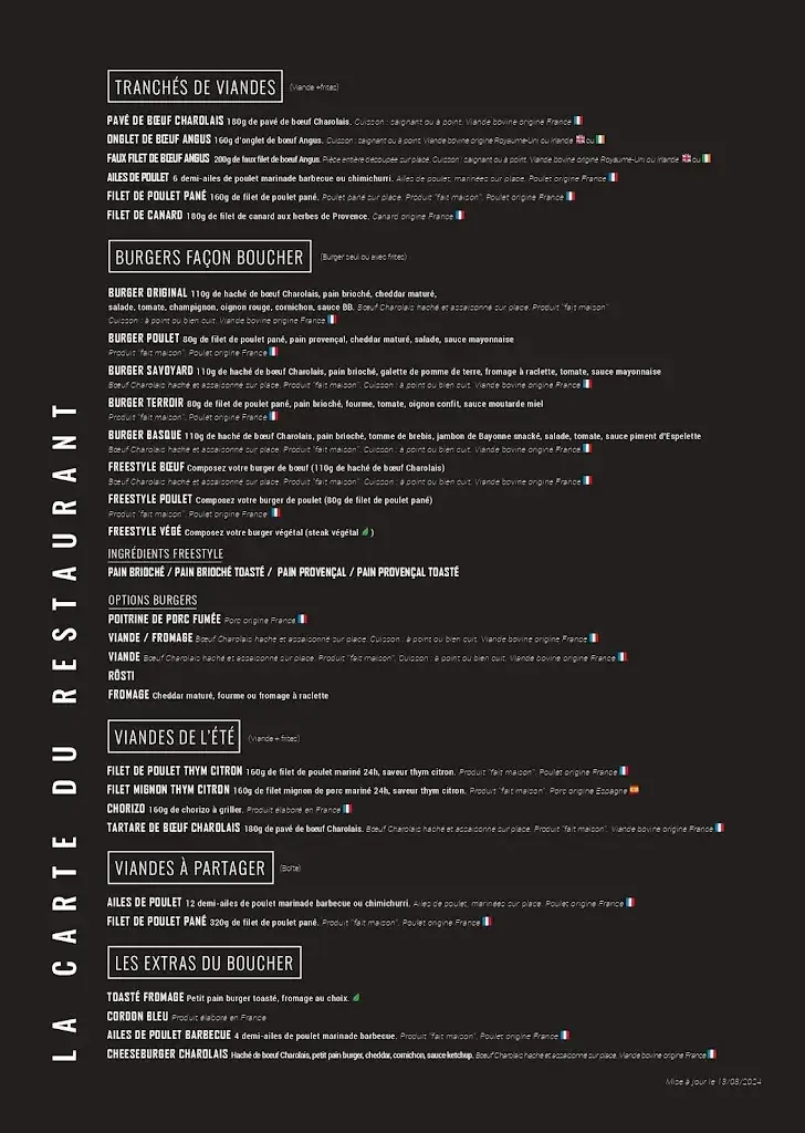 Menu_Brut Butcher - Le Fast Food du Boucher_Échirolles_image_3