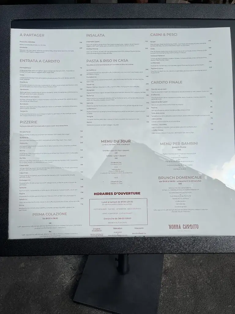 Menu_Nonna Cardito_Rosny-sous-Bois_image_2