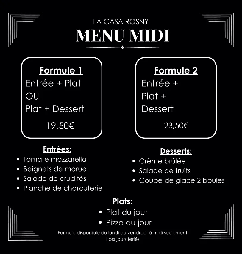 Menu_LA CASA Rosny_Rosny-sous-Bois_immagine_4