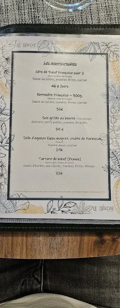 Menu_Le Birdie Restau Golf_Rosny-sous-Bois_image_4
