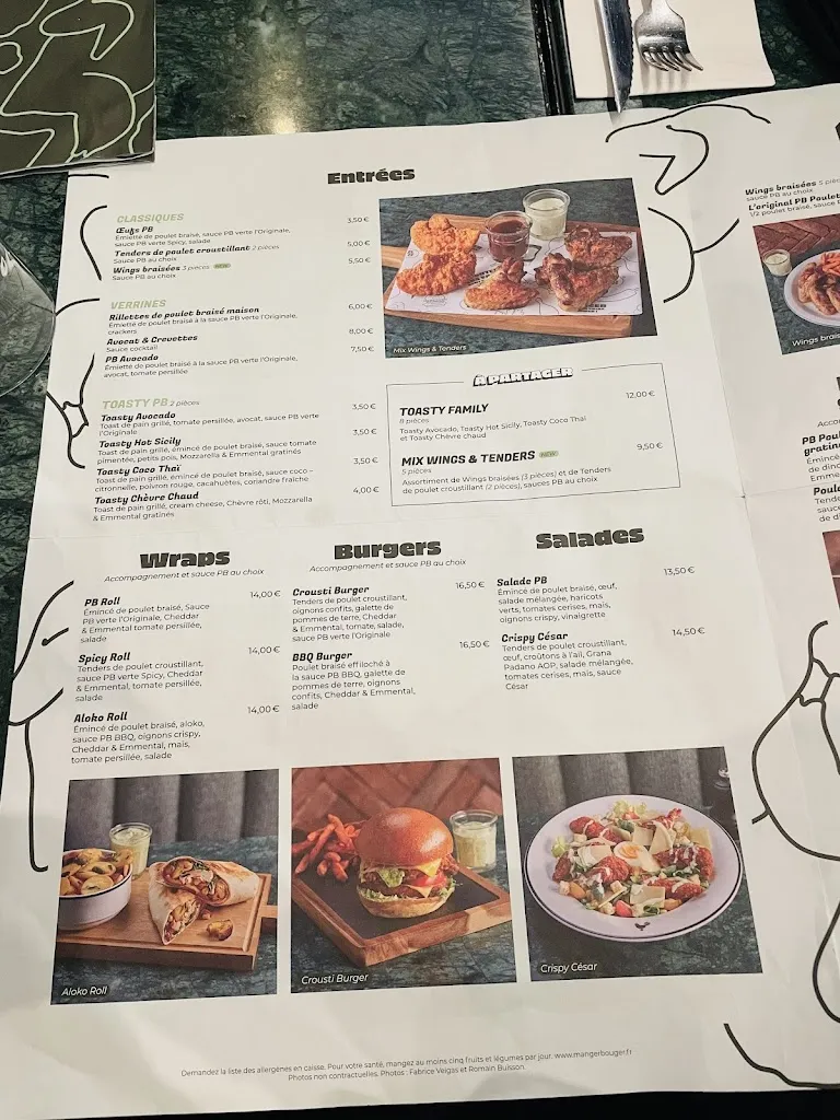 Menu_PB Poulet Braisé Rosny_Rosny-sous-Bois_immagine_4