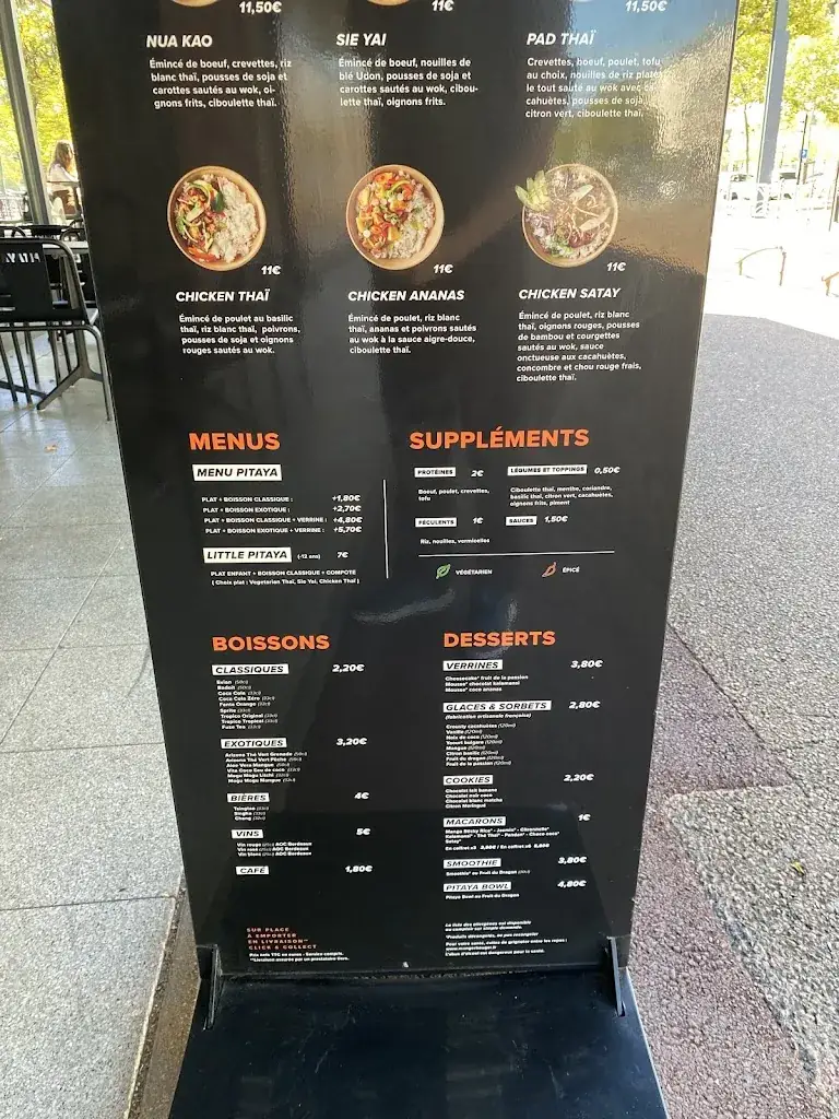 Menu_Pitaya Thaï Street Food_Échirolles_image_3