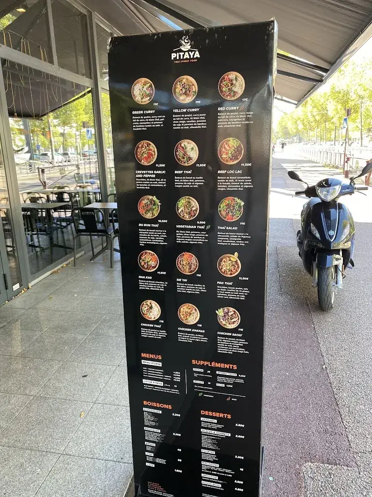 Menu_Pitaya Thaï Street Food_Échirolles_image_4