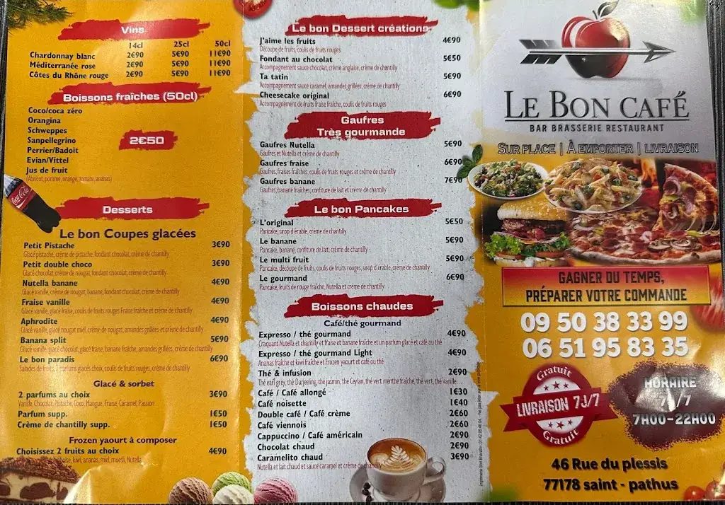 Menu_Le bon cafe_Saint-Pathus_image_3