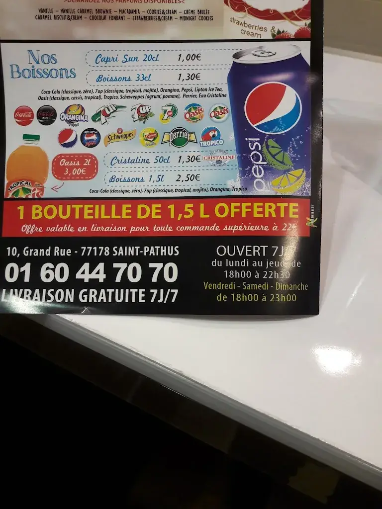 Menu_Pizza Time® Saint Pathus_Saint-Pathus_image_2