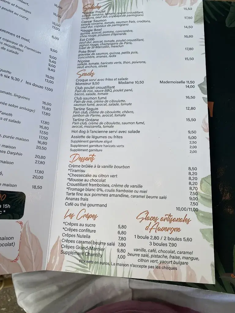 Menu_La Fraternité_Saint-Mandé_image_2