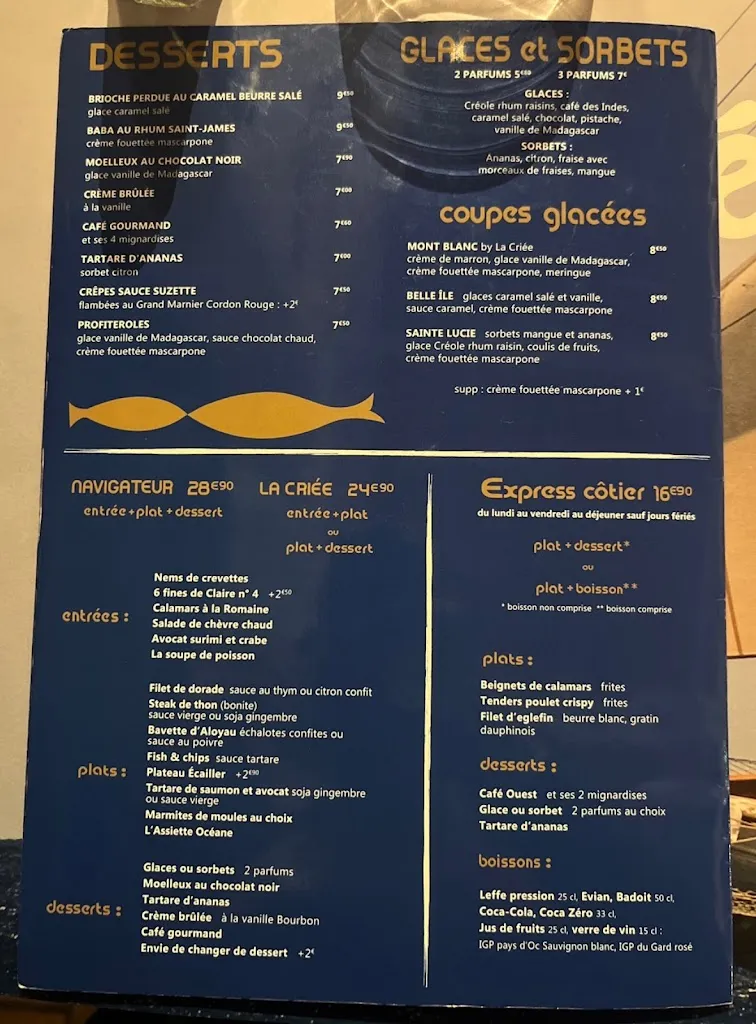 Menu_La Criée Saint Thibault des Vignes_Saint-Thibault-des-Vignes_image_1