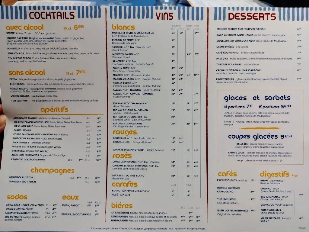 Menu_La Criée Saint Thibault des Vignes_Saint-Thibault-des-Vignes_image_4