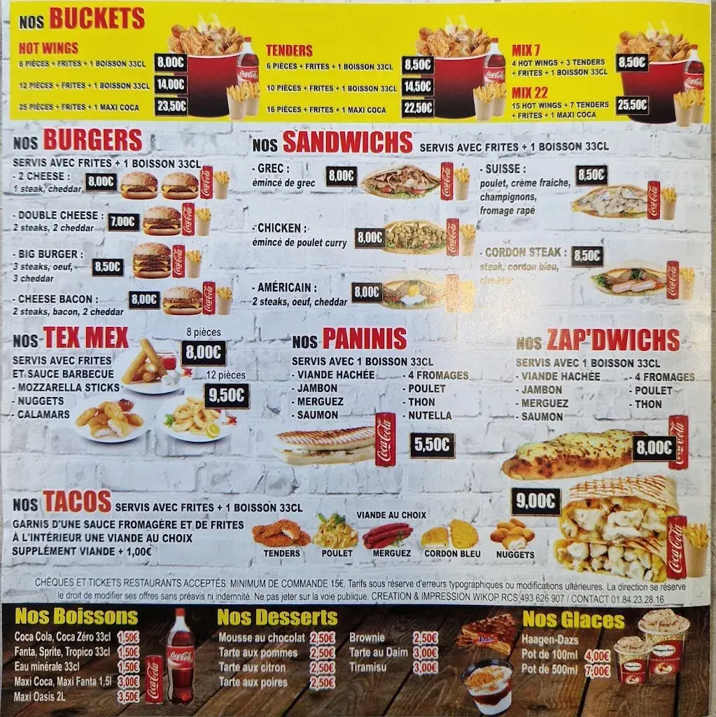 Menu_Pizza di Napoli Saintry sur Seine 91250_Saintry-sur-Seine_image_4