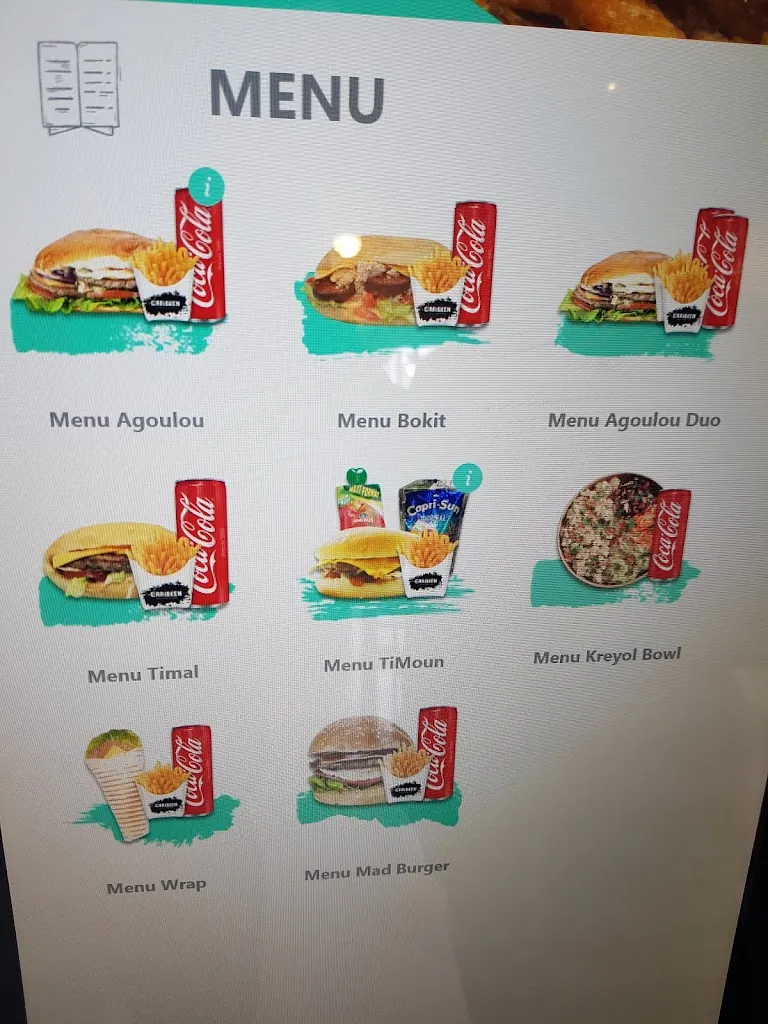 Menu_Le Caribéen Savigny-sur-Orge_Savigny-sur-Orge_image_1