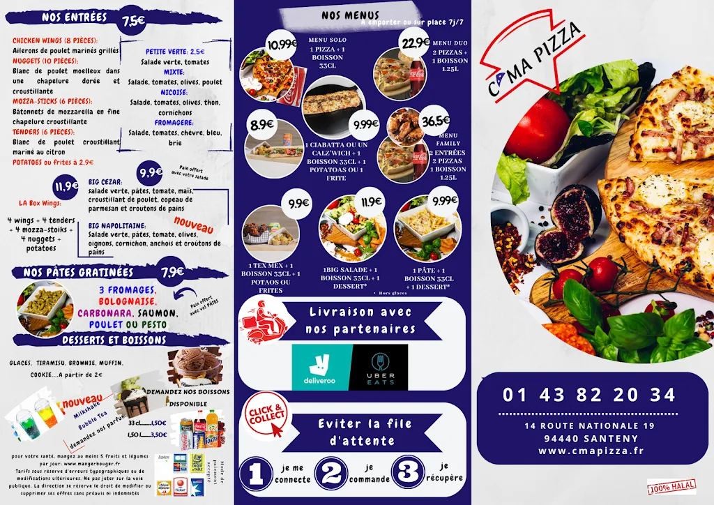 Menu_C’ma pizza Santeny_Santeny_image_2