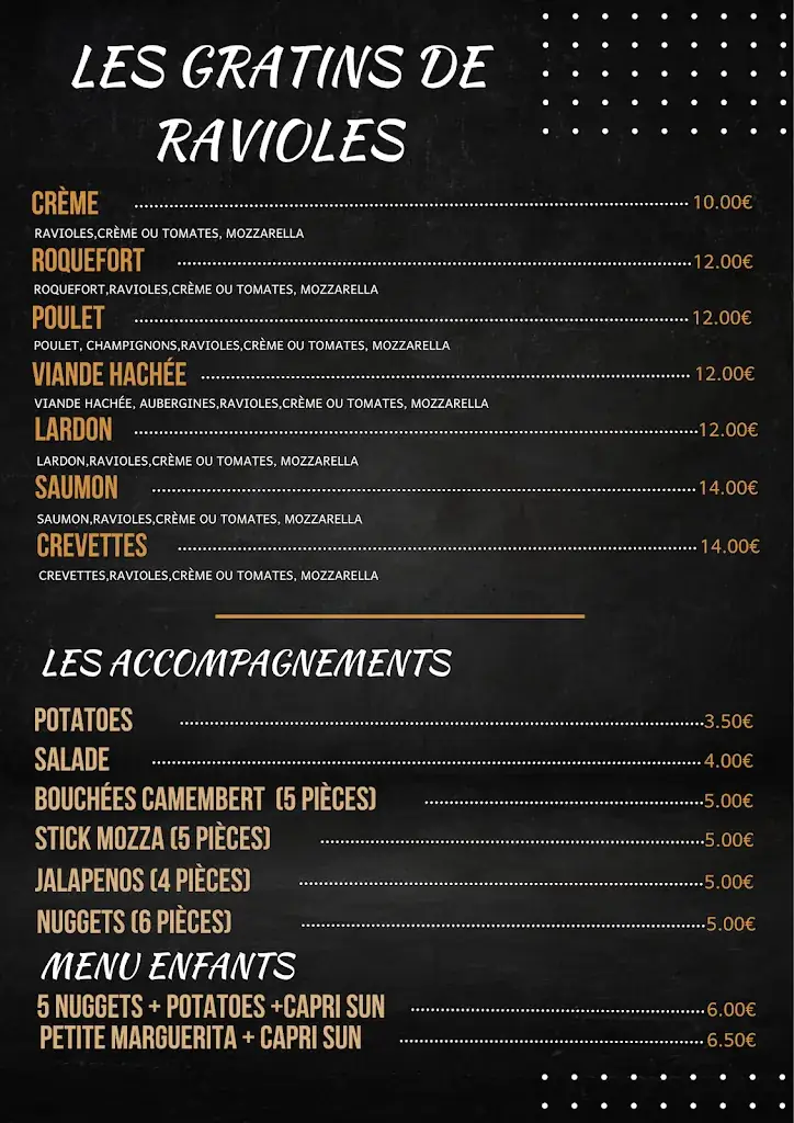 Menu_Le suprême_Échirolles_image_3