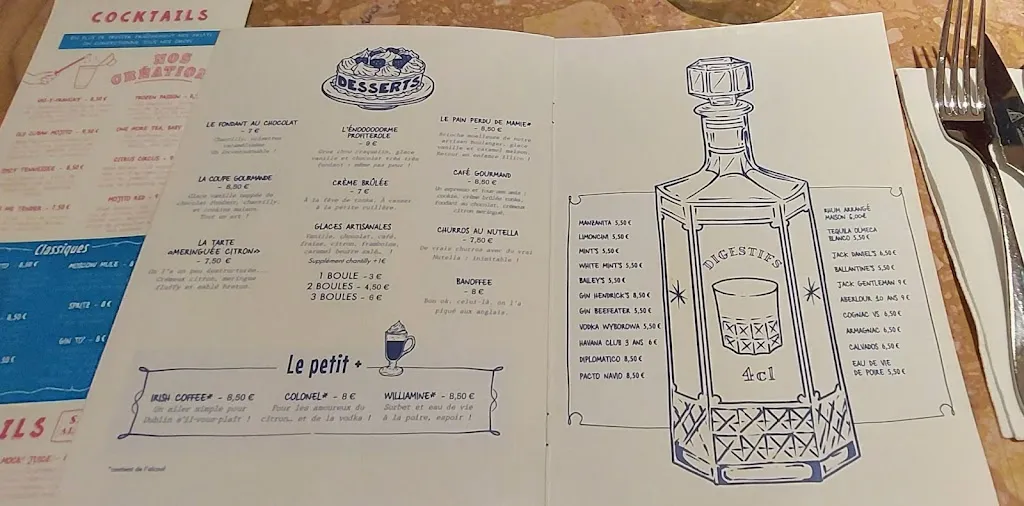 Menu_La Côte et l'Arête - Serris_Serris_image_1