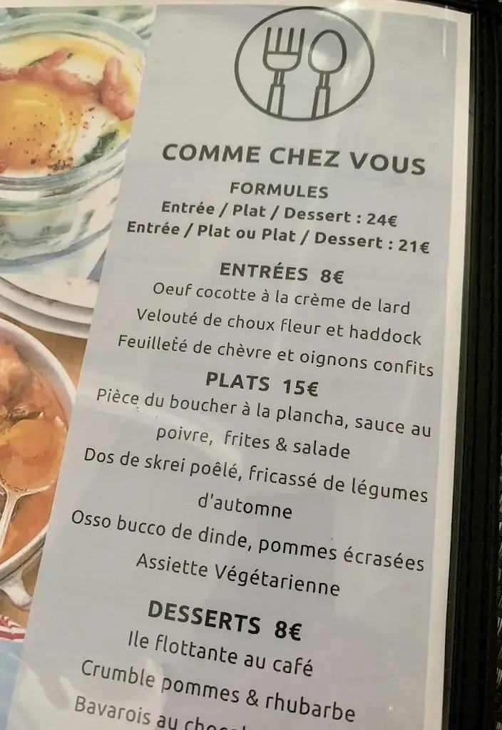 Menu_Comme Chez Vous-L Emaillerie_Saint-Denis_image_4