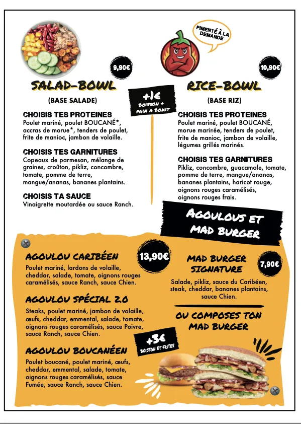 Menu_Le Caribéen Saint-Denis - Restaurant_Saint-Denis_image_4