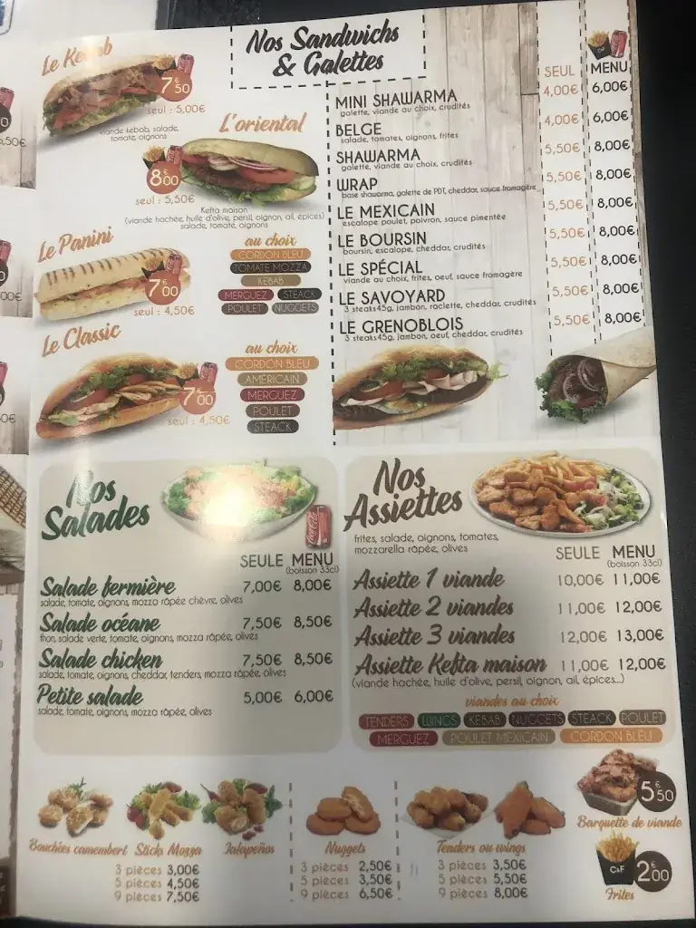 Menu_Chick&food ECHIROLLES_Échirolles_image_2