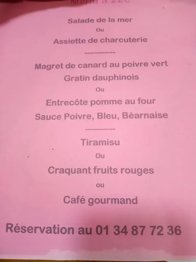 Menu_Relais Au Clair de lune_Orvilliers_image_1