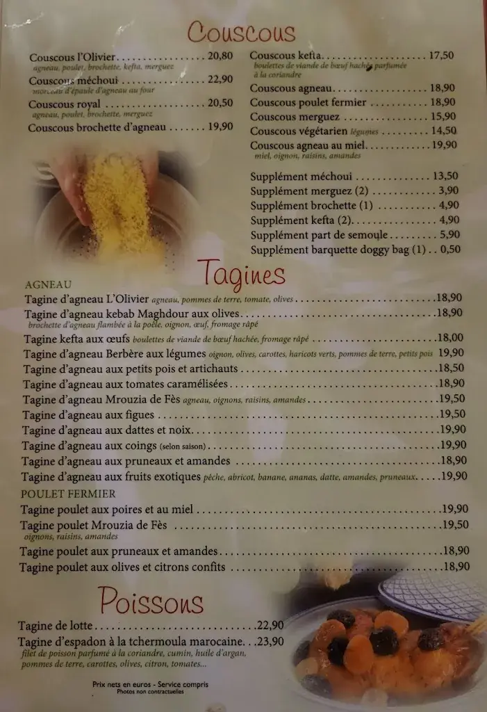 Menu_L'Olivier du Maroc_Soisy-sur-Seine_image_4