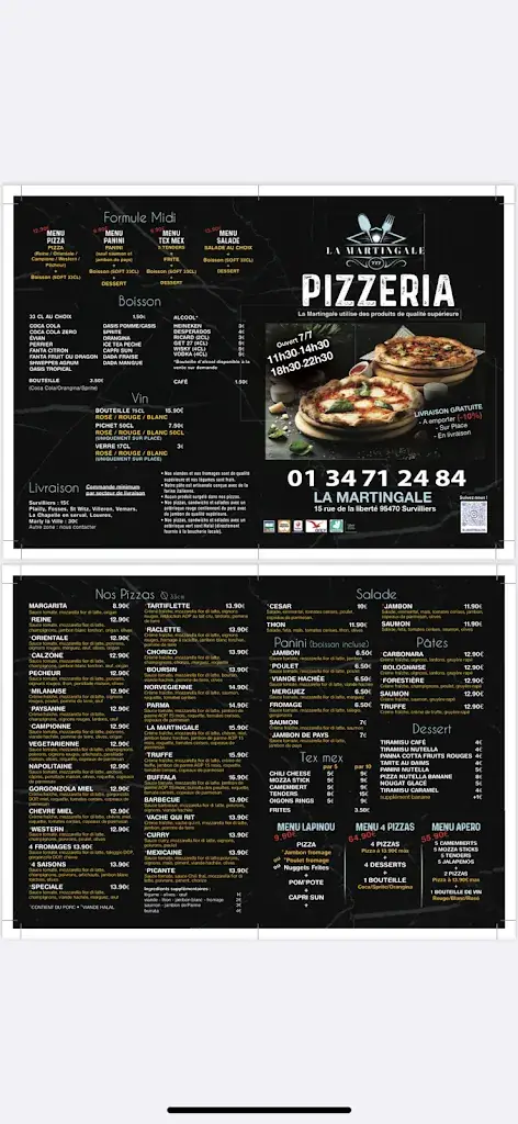 Menu_La Martingale_Survilliers_image_4