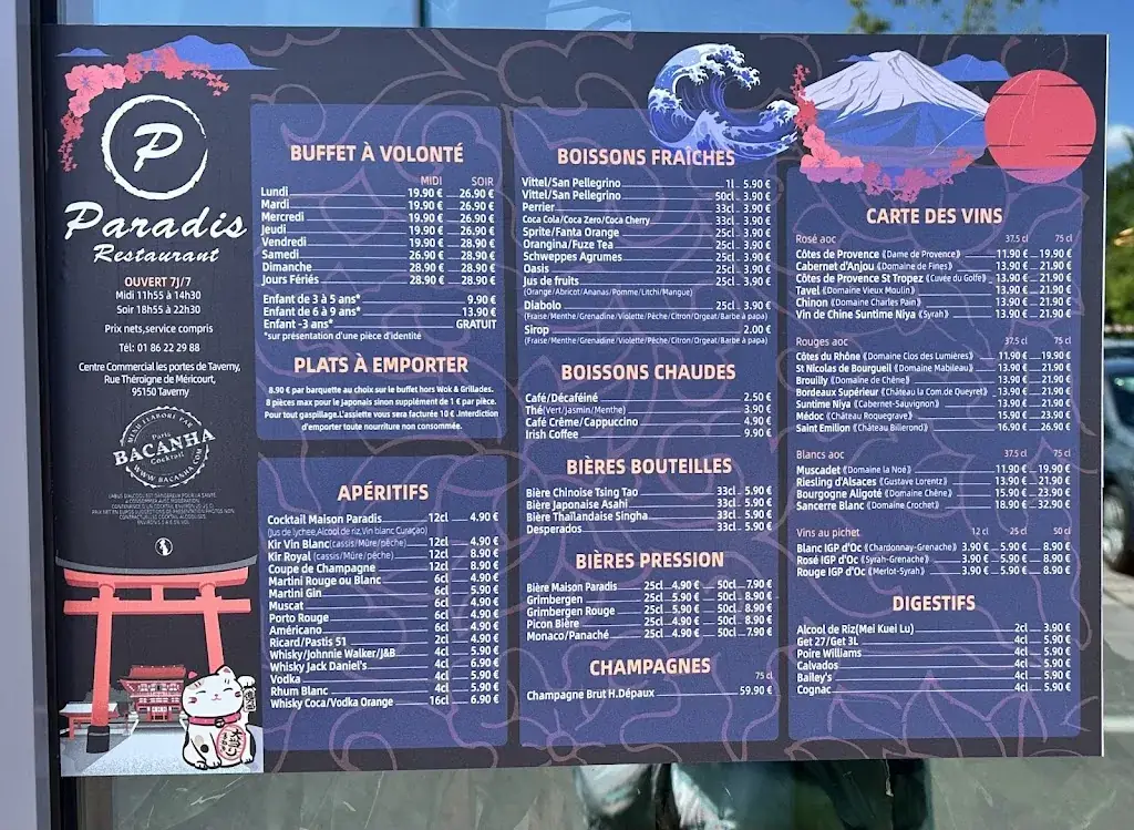 Menu_Restaurant Paradis 95_Taverny_image_3