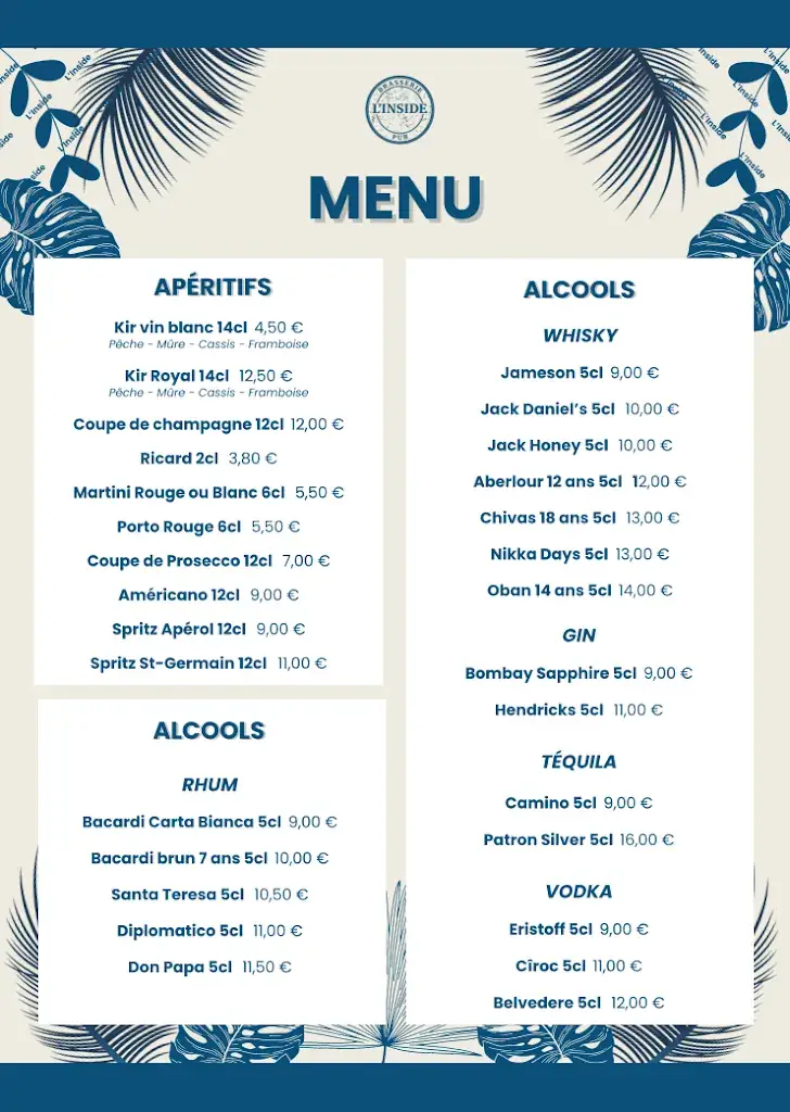 Menu_L'Inside restaurant - Portes de Taverny_Taverny_image_3