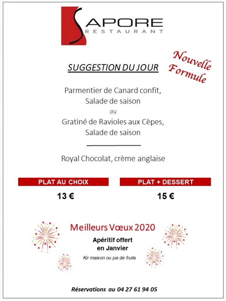 Menu_SAPORE RESTAURANT_Alissas_image_1